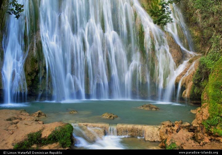 El Limon Waterfall Dominican Republic