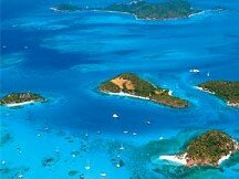 Tobago Cays aerial photo, courtesy of SVG tourism