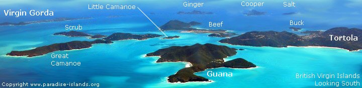 British Virgin Islands aerial photographs