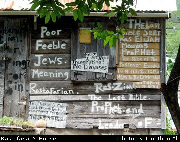 Rastafarian's House in Port Elizabeth, Bequia