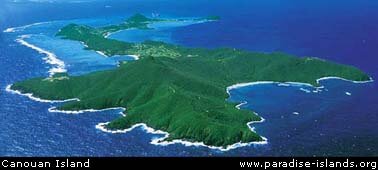 Canouan Aerial Photo