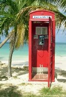 Telephone Box at Dickinson Bay