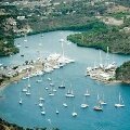 Aerial Photograph English Harbour Antigua