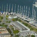 Aerial Photograph Nelson's Dockyard Antigua