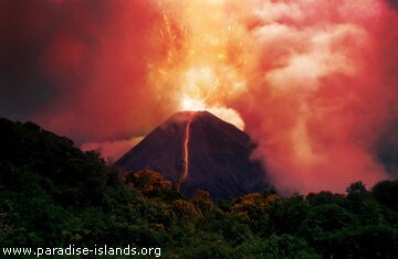 Erupting Volcano