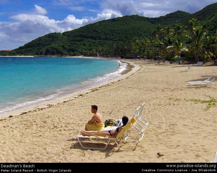 Deadman's Beach Peter Island Resort