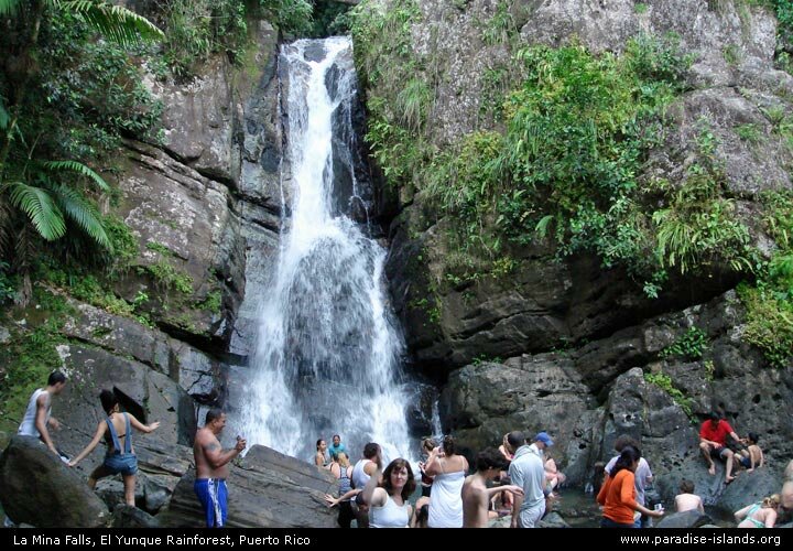 La Mina Falls Puerto Rico