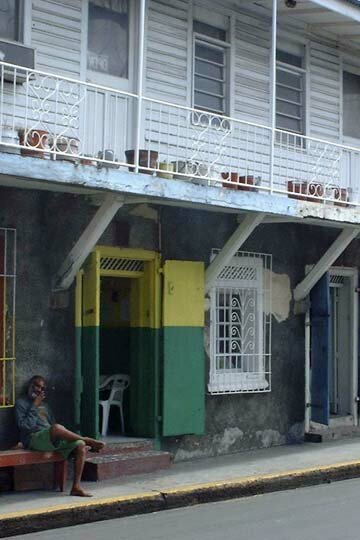 Nevis Street Scene